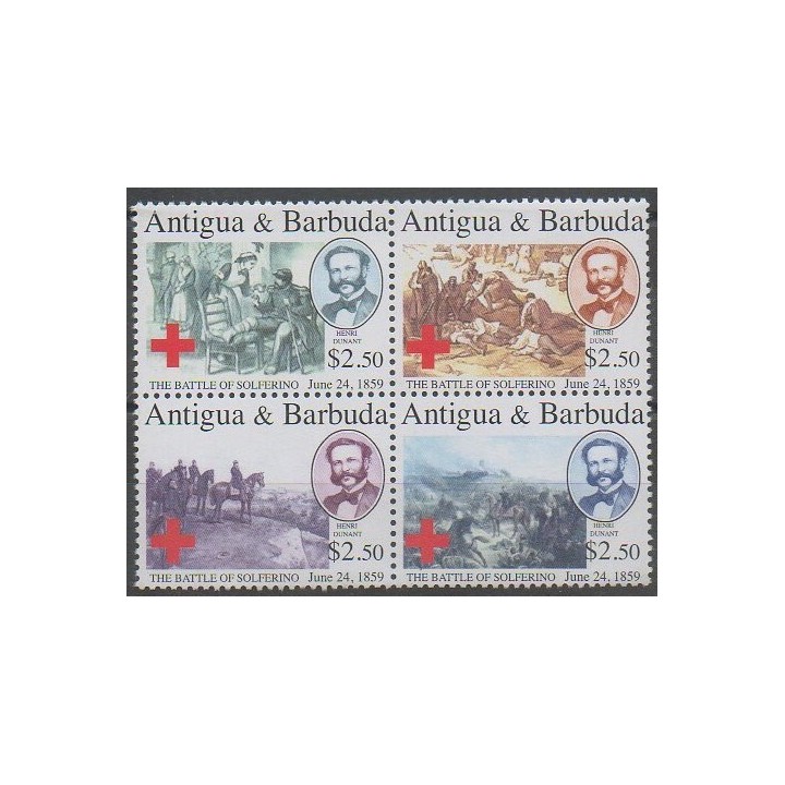 Acheter cette série de timbres d'Antigua et Barbuda de l'année 2010 (No 4132S/4132V).