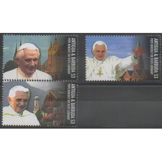 Buy this set of stamps of Antigua and Barbuda of the year 2011 (Nb 4242/4244).
