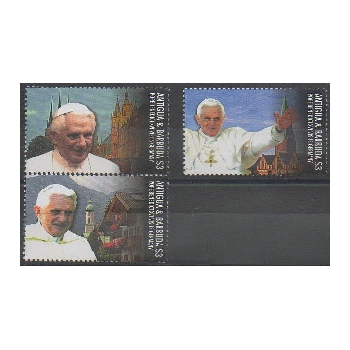 Buy this set of stamps of Antigua and Barbuda of the year 2011 (Nb 4242/4244).
