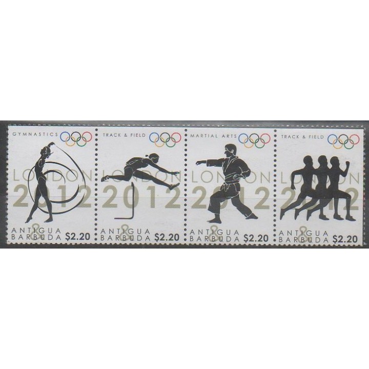 Acheter cette série de timbres d'Antigua et Barbuda de l'année 2012 (No 4269/4272).