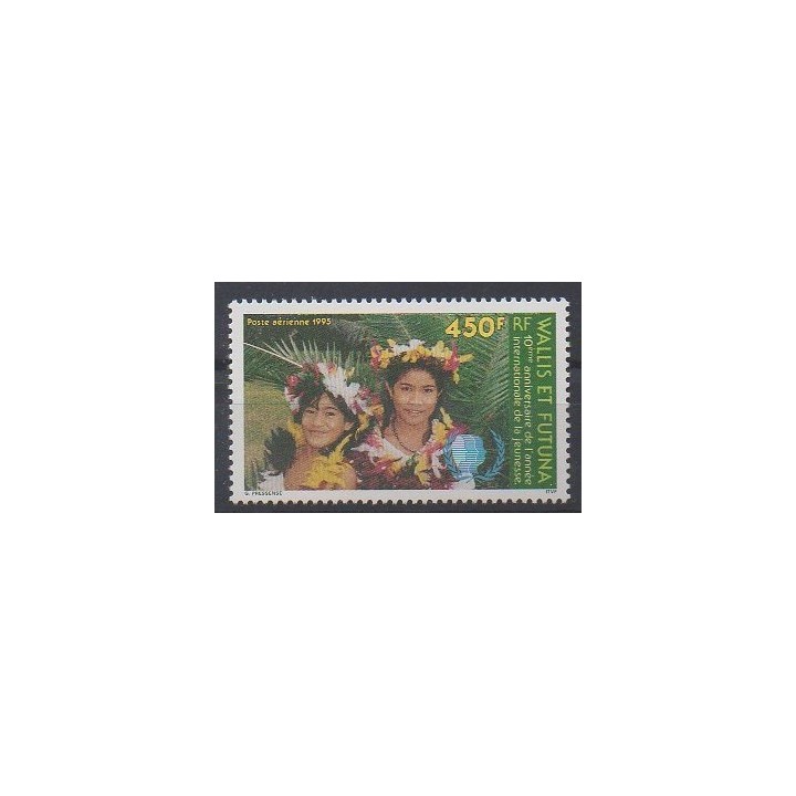 Acheter ce timbre de poste aérienne de Wallis et Futuna de l'année 1995 (No PA187).