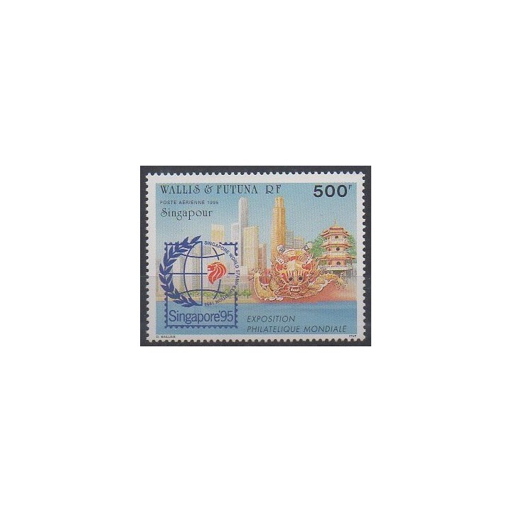 Acheter ce timbre de poste aérienne de Wallis et Futuna de l'année 1995 (No PA188).