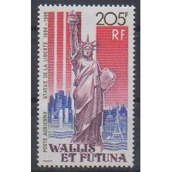 Wallis and Futuna - Airmail - 1986 - Nb PA154 - Monuments