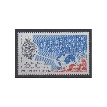 Wallis and Futuna - Airmail - 1987 - Nb PA156 - Telecommunications