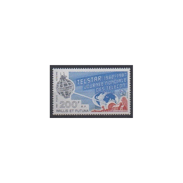 Acheter ce timbre de poste aérienne de Wallis et Futuna de l'année 1987 (No PA156).