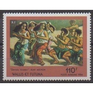 Acheter ce timbre de poste aérienne de Wallis et Futuna de l'année 1984 (No PA140).