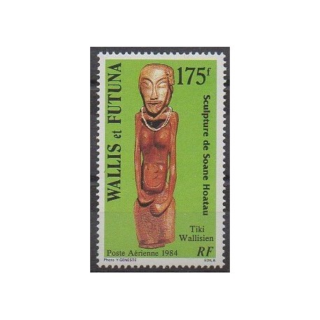 Wallis and Futuna - Airmail - 1984 - Nb PA137 - Art