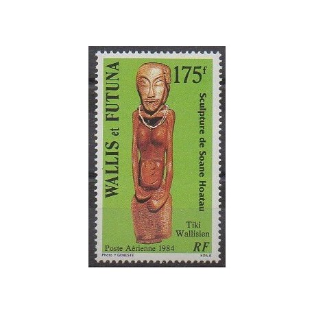 Wallis et Futuna - Poste aérienne - 1984 - No PA137 - Art