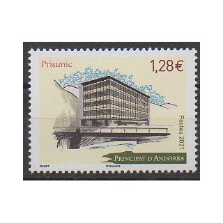 Buy this stamp of French Andorra of the year 2021 (Prisunic).