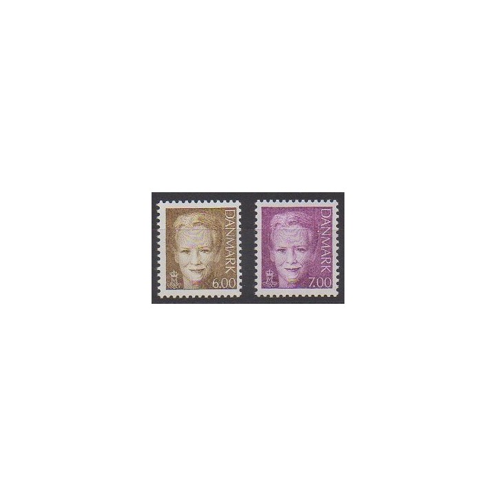 Acheter cette série de timbres du Danemark de l'année 2001 (No 1282/1283).