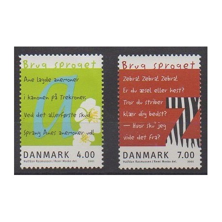 Denmark - 2001 - Nb 1278/1279