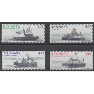 Acheter cette série de timbres du Danemark de l'année 2001 (No 1294/1297).