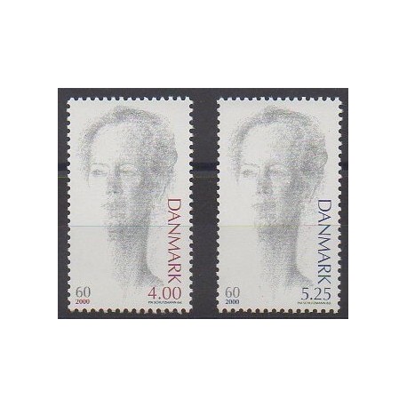 Denmark - 2000 - Nb 1241/1242 - Royalty