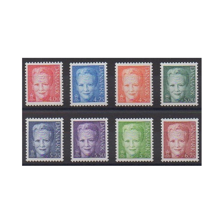 Acheter cette série de timbres du Danemark de l'année 2000 (No 1243/1250).