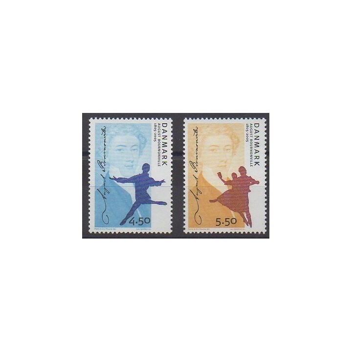 Buy this set of stamps of Denmark of the year 2005 (Nb 1404/1405).