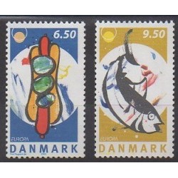 Denmark - 2005 - Nb 1408/1409 - Gastronomy - Europa
