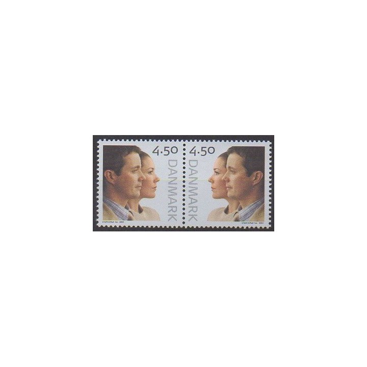 Buy this set of stamps of Denmark of the year 2004 (Nb 1372/1373).