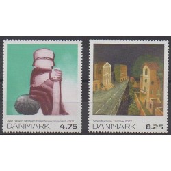 Denmark - 2007 - Nb 1471/1472 - Paintings