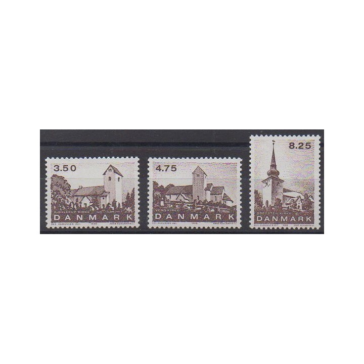 Buy this set of stamps of Denmark of the year 1990 (Nb 989/991).