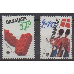 Danemark - 1989 - No 953/954 - Enfance - Europa