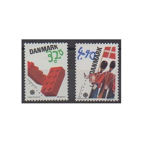 Denmark - 1989 - Nb 953/954 - Childhood - Europa