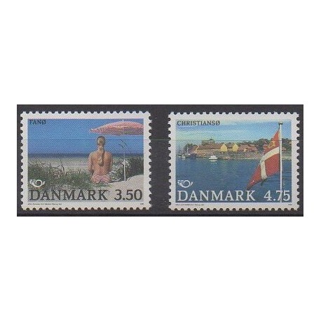 Denmark - 1991 - Nb 1007/1008 - Tourism