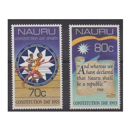 Nauru - 1993 - No 384/385 - Histoire