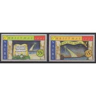 Buy this set of stamps of Nauru of the year 1993 (Nb 386/387).