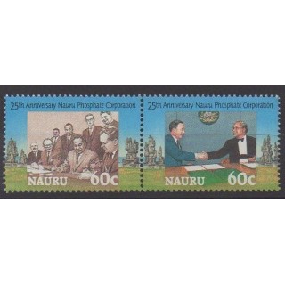 Buy this set of stamps of Nauru of the year 1995 (Nb 406/407).