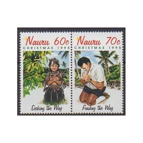Nauru - 1995 - Nb 413/414 - Christmas