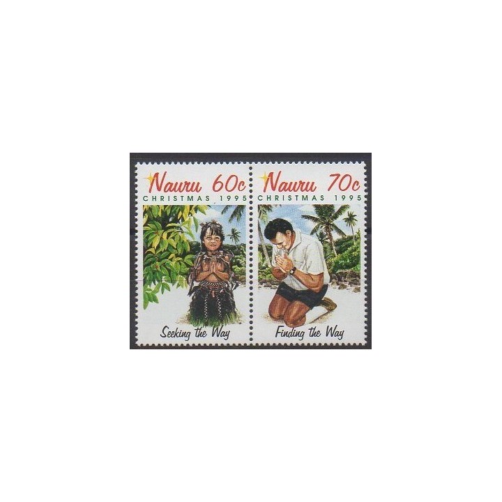 Buy this set of stamps of Nauru of the year 1995 (Nb 413/414).