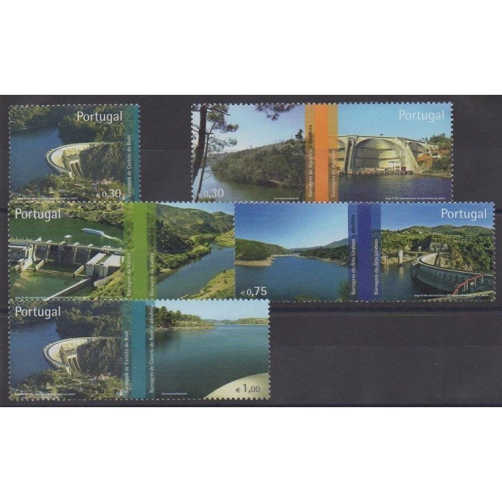 Acheter cette série de timbres du Portugal de l'année 2007 (No 3131/3135).