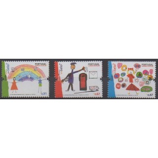 Acheter cette série de timbres du Portugal de l'année 2008 (No 3339/3341).