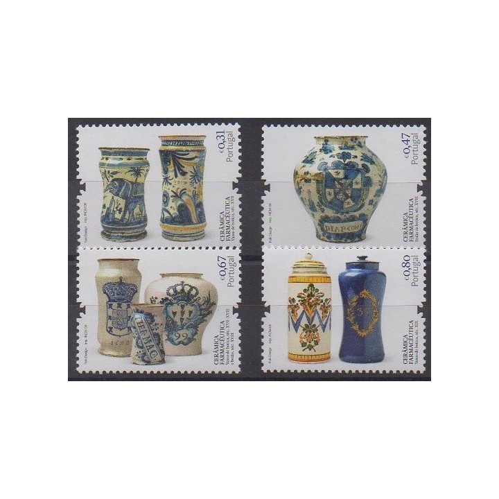 Acheter cette série de timbres du Portugal de l'année 2008 (No 3308/3311).