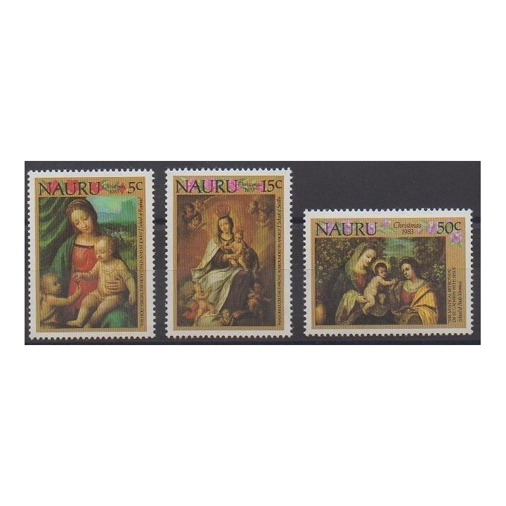 Acheter cette série de timbres de Nauru de l'année 1983 (No 275/277).