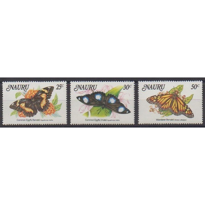 Acheter cette série de timbres de Nauru de l'année 1984 (No 283/285).