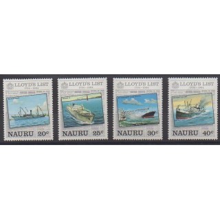 Buy this set of stamps of Nauru of the year 1984 (Nb 278/281).