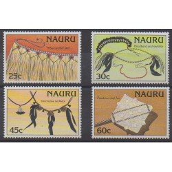Nauru - 1987 - No 332/335 - Artisanat ou métiers