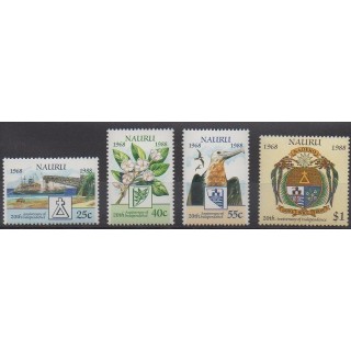 Buy this set of stamps of Nauru of the year 1988 (Nb 339/342).