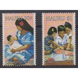 Nauru - 1989 - No 358/359 - Noël