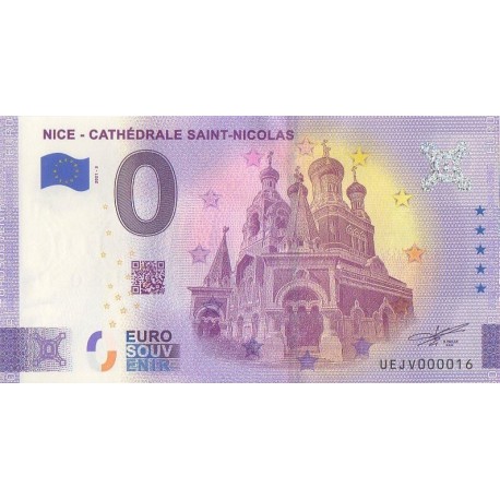 Euro banknote memory - 06 - Nice - Cathédrale Saint-Nicolas - 2021-3 - Nb 16