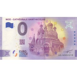 Billet souvenir - 06 - Nice - Cathédrale Saint-Nicolas - 2021-3 - Anniversaire - No 2018