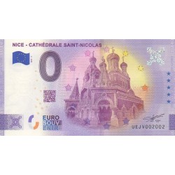 Euro banknote memory - 06 - Nice - Cathédrale Saint-Nicolas - 2021-3 - Anniversary - Nb 2002