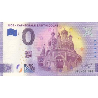 Euro banknote memory - 2021 - Nice - Cathédrale Saint-Nicolas - (Alpes-Maritimes )