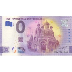 Euro banknote memory - 06 - Nice - Cathédrale Saint-Nicolas - 2021-3 - Nb 1981