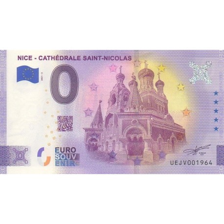 Billet souvenir - 06 - Nice - Cathédrale Saint-Nicolas - 2021-3 - No 1964