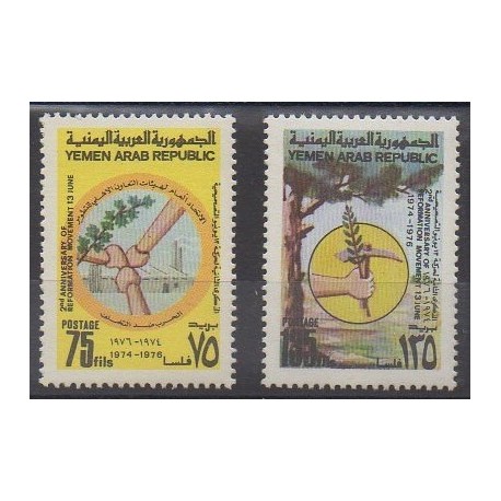 Yemen - Arab Republic - 1976 - Nb 292/293