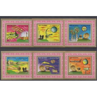 Buy these 2 souvenir sheets of the Yemen Arab Republic of the year 1982 (Nb PA209 Blocs individuels ).