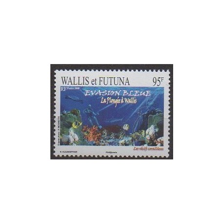 Wallis and Futuna - 2008 - Nb 692 - Sea life