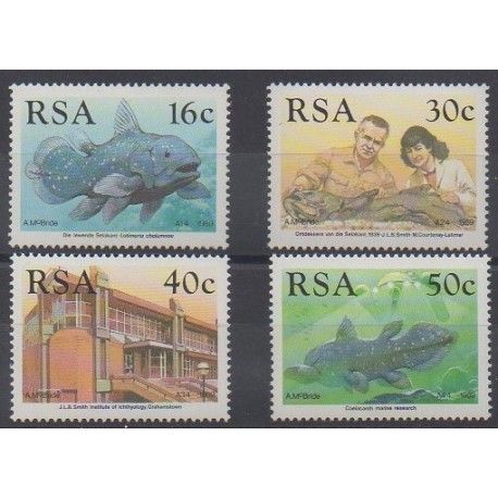 South Africa - 1989 - Nb 683/686 - Sea life